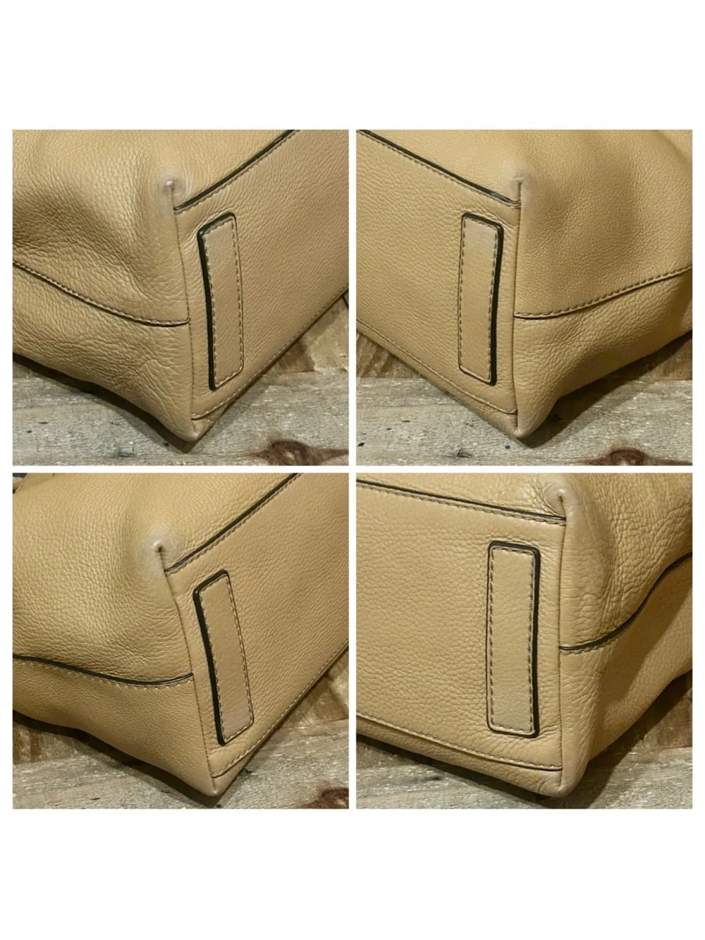 Tory Burch tiramisu leather